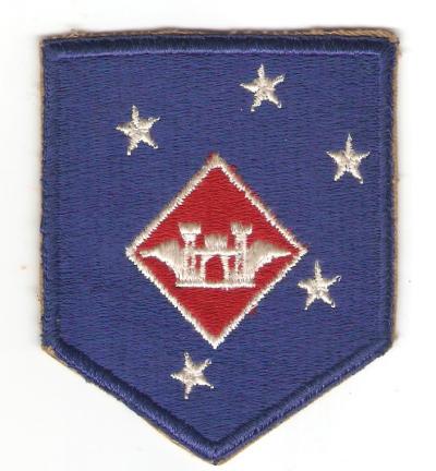 WWII USMC 1st MAC Marine Aviation Engineer Patch