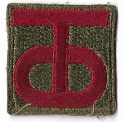 WWII Patch 90th Infantry Division