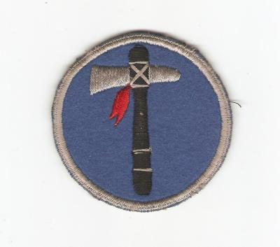 WWII 19th Corps Patch Theater Made Felt