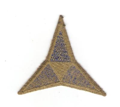 WWII 3rd Corps Green Back Patch
