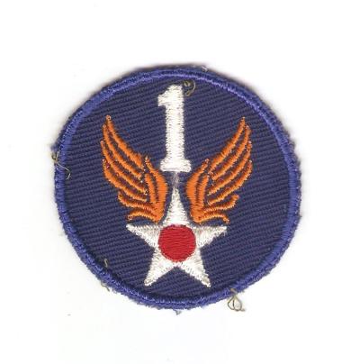 WWII 1st USAF Army Air Force Patch Twill Variant