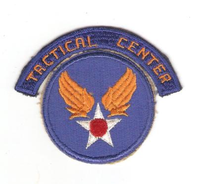 USAAF Army Air Force Tab Tactical Center