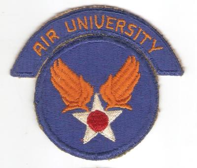 USAAF Army Air Force Tab Air University