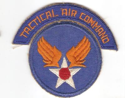 USAAF Army Air Force Tab Tactical Air Command