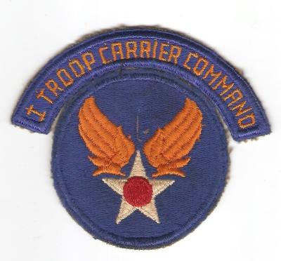 USAAF Army Air Force Tab I Troop Carrier Command