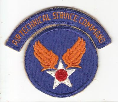 USAAF AAF Tab Air Technical Service Command