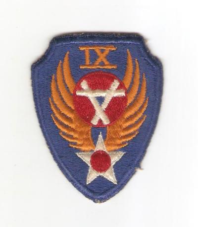 WWII USAAF 9th IX Aviation Engineers Patch