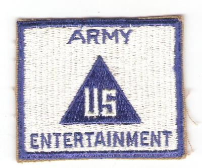WWII era Army Entertainment Patch