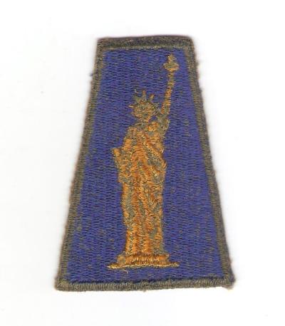 WWII Patch 77th Infantry Division Green Back
