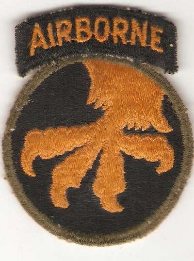 WWII 17th Airborne Division Patch