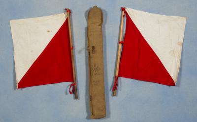 US Army Signal Flag Set Wig Wags