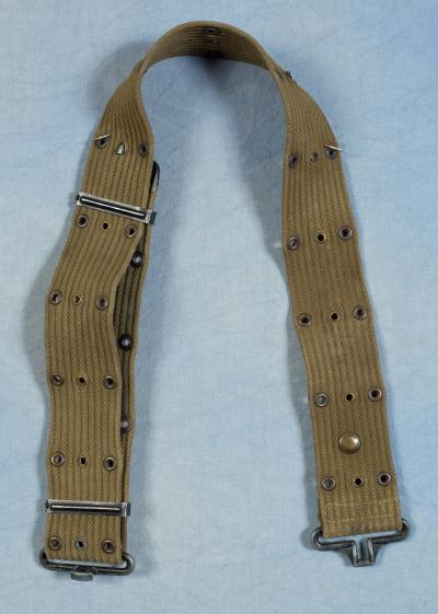 WWII M36 Web Pistol Belt Khaki 