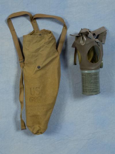 WWII Gas Mask Noncombatant Medium