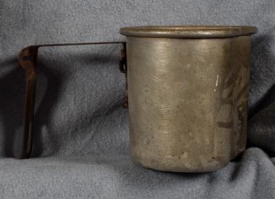 WWII Aluminum Canteen Cup 1945