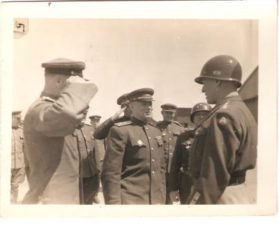 WWII Press Photo General Patton 