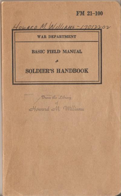 WWII FM 21-100 Soldiers Handbook Manual