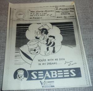 Seabees V-Mail Cartoon Letter CB