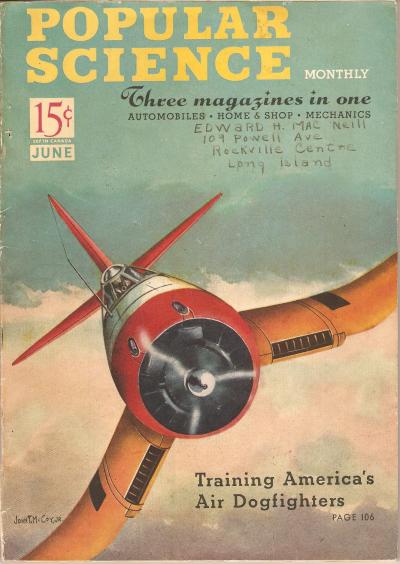 Popular Science Magazine June 1941 