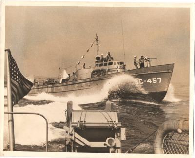 WWII Coast Guard Press Photo Sub Busters
