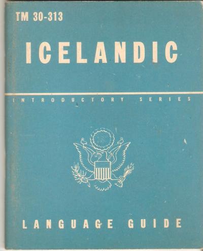 WWII Icelandic Language Guide TM 30-313