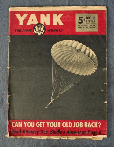 WWII Yank Magazine Dec 16 1942 US Army Paratrooper