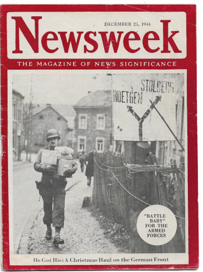 Newsweek Magazine Armed Forces Ed December 25 1945