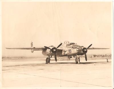 WWII Photo B-25 Mitchell Bomber