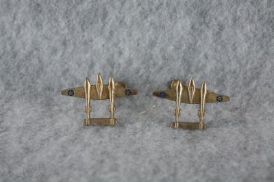 WWII Sweetheart P-38 Earrings