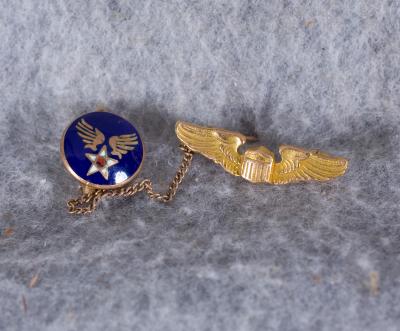 WWII AAF Sweetheart Pilot Pin