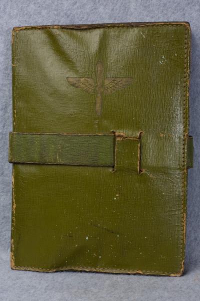 WWII AAF Stationery Folder & Pictures