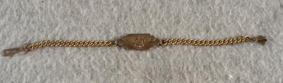 WWII USN Navy Sweetheart Pilot Bracelet
