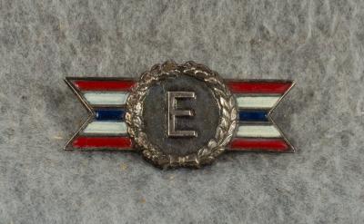 WWII E Award Sterling Pin