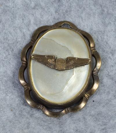 WWII Sweetheart AAF Pilot Locket