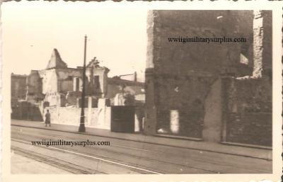 Photo German Destroyed City