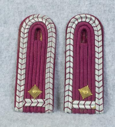East German Fire Service Shoulder Boards