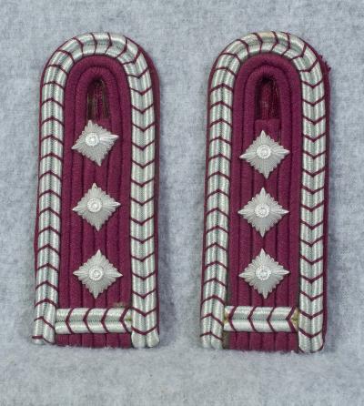 East German Fire Service Shoulder Boards