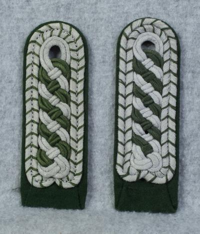 East German Police Shoulder Boards