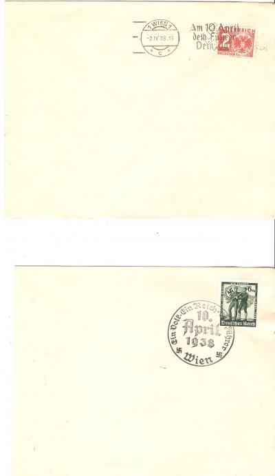 Austrian German Anschluss Envelope Lot