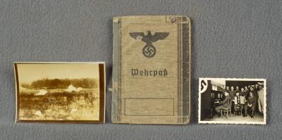 WWII German Wehrpass Document