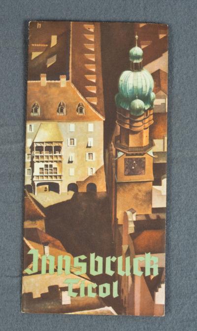 German Travel Brochure 1939 Innsbruck Tirol