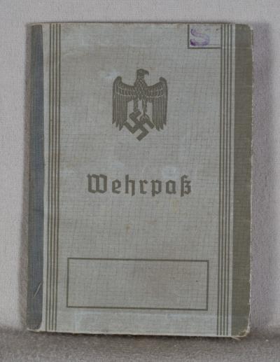 WWII German Wehrpass Document