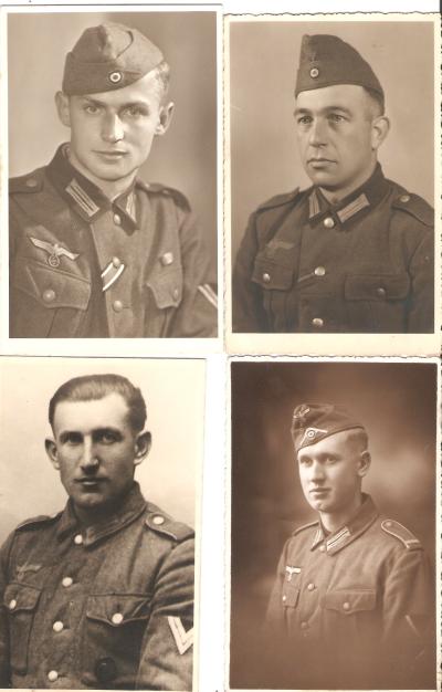 WWII German Studio Picture Postcard Lot 8