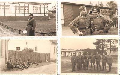 WWII German Pictures Photo Lot of 6 Heer Soldiers