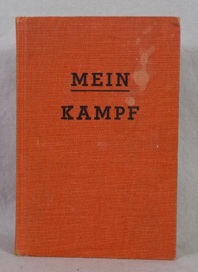 Book Adolf Hitler Mein Kampf 1943
