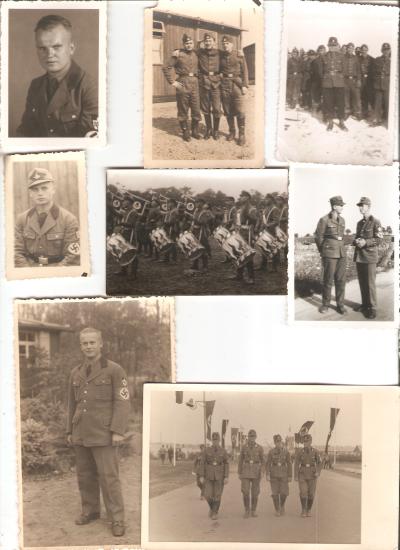 WWII German Photo Lot 13 Total RAD Men