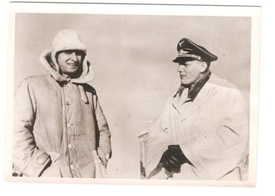 German Press Photo Fallschirmjager Schulenburg