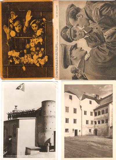 WWII German Postcard Photo Lot 4 Total Goering