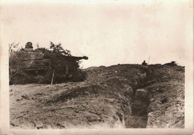 German Press Photo Baltic Tank Crew