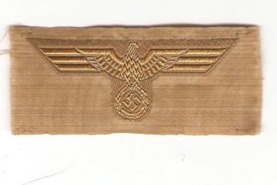 WWII Kriegsmarine Tropical Cap Eagle