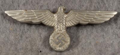 WWII German Army Visor Cap Eagle